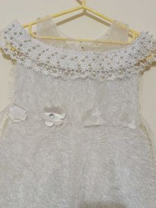 White Flower Girl Dress