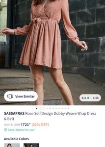 Sassafras Xl Pink Dress