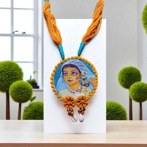 Unique Handmade Fabric Jewelry Set