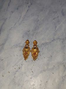 RolGold Dangle Earrings One Time Used