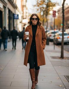 Mocha Brown Coat 🤎