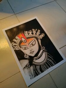 Durga Maa Orignal Hand Made Portrait