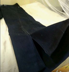 TOP &amp; Black Wide Leg Slit Jeans (Totally New)