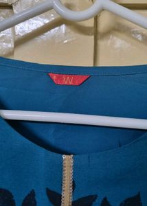 W A-line Kurta