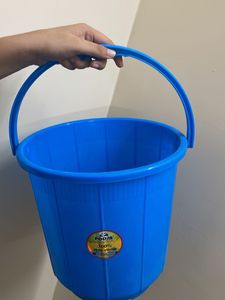 Blue Medium Size Regular Bucket