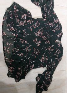 Dark Green Top