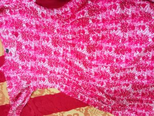 Nevisha Style Cotton Maternity And Feeding Kurti