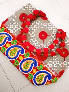 Embroidered Tote Bag