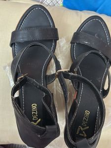Black Wedges-Size 40