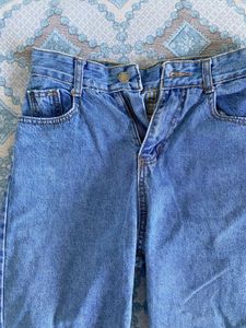 Ripped Wide Leg Jeans