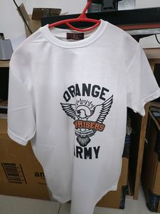 Orange Army tshirt For men And Women