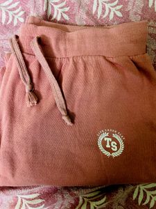 Peach Casual Joggers