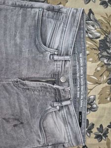 Stylish Grey Denim Jeans