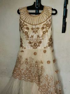 White Net Gown
