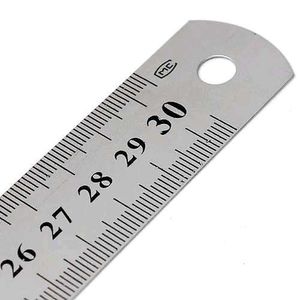 30cm Stainless Steel Ruler And Measuring Tool