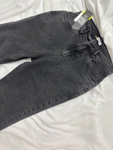 Grey Flare Jeans