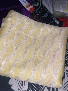 Elegant Yellow Saree .