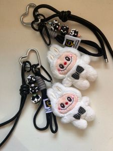Labubu White Plushie 🖤