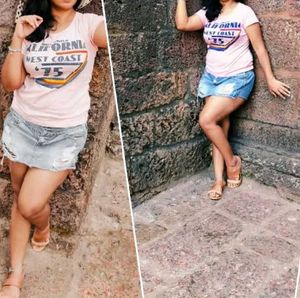 Denim Skort/ Shorts Plus Skirt/ Fixed Price