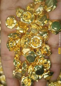 Golden Rose Embellishments beads