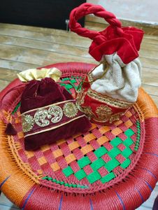 Elegant Pouches (Set of 2)