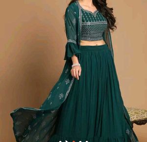 Green Indo western