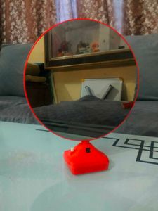 Vintage Handheld Lighted Makeup Mirror