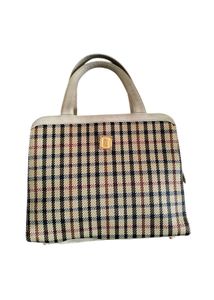 Vintage Daks Checkered Handbag