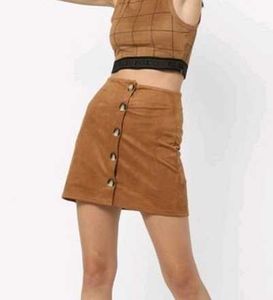 Cute Korean Mini Skirt In Denim
