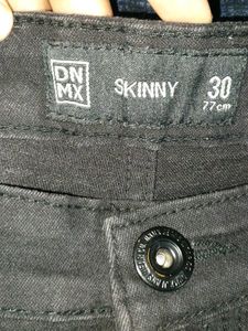 DNMX Black Jeans For Men