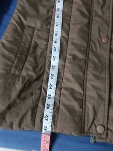 Brown Puffer Winter Jacket