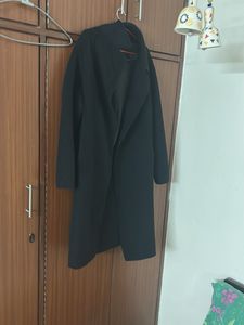 Elegant Black Trench Coat