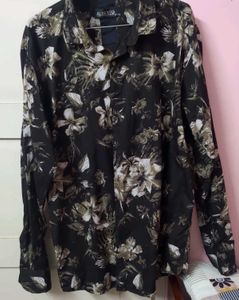 Alberto 44 2XL 3XL Floral Shirt Regular Fit