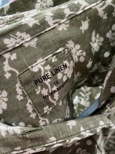 Floral Print Olive Top