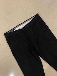 Black Straight Leg Dress Pants