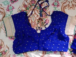 get for 400 or less/- Elegant Blue Saree
