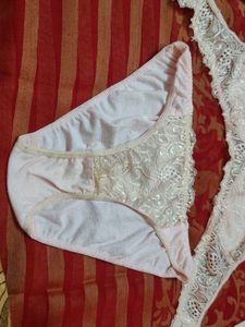 Used Bra And Panty Set