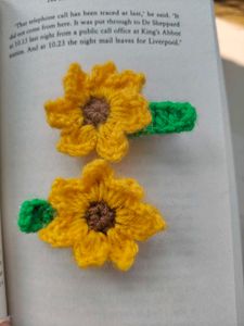 Sunflower Hair Clips (Set of 2)