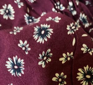 Floral Print Mini Dress