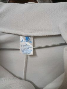 White Korean trousers