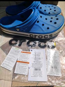 Blue Crocs Clogs