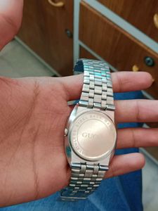 Gucci Steel Back Watch