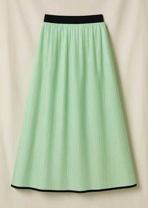 Mint Green Crinkle Fabric