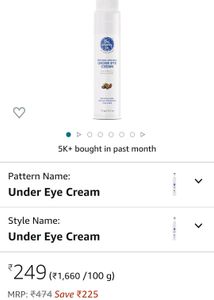 Seal Pack The Moms Co. Under Eye Cream