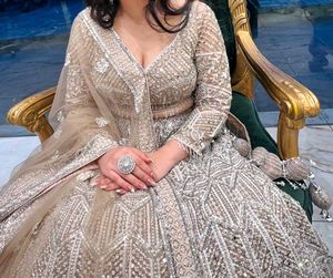 Heavy Designer Lehga For Engagement/Reception