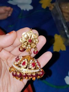 jhumka With Mangtikka