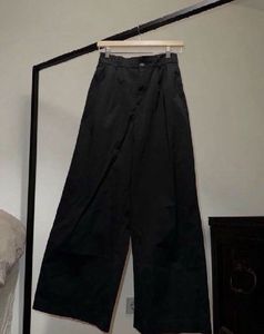 Extra Wide Leg Black Pants-ZARA (Brand New