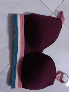 Burgundy Bra