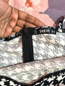 Houndstooth Mini Dress SizeXS