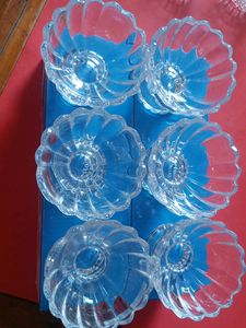 New Ice Cream Bowl Cup Set 6 cups